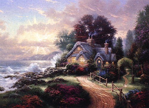 A New Day Dawning
By Thomas Kinkade